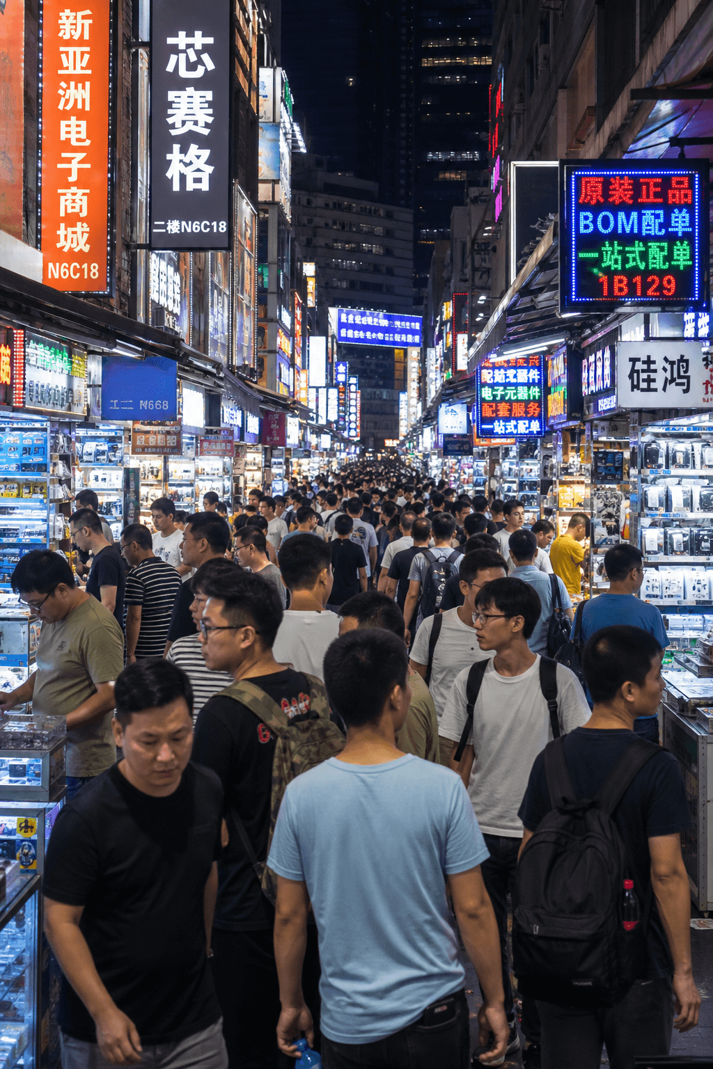 Huaqiangbei Electronics Market